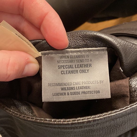 Wilsons Leather leather jacket with faux fur lining - Picture 10 of 12